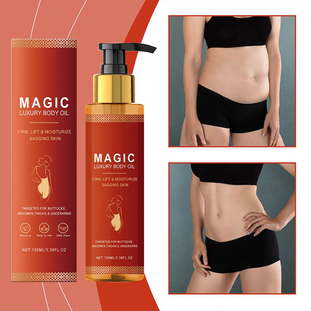 Luxury Skincare & Spa Photos - Magic Luxury Body Oil Winter Skincare