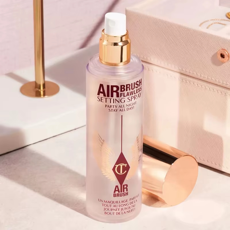 Luxury Skincare Kit - Charlotte Tilbury Liquid Foundation Liquid Setting