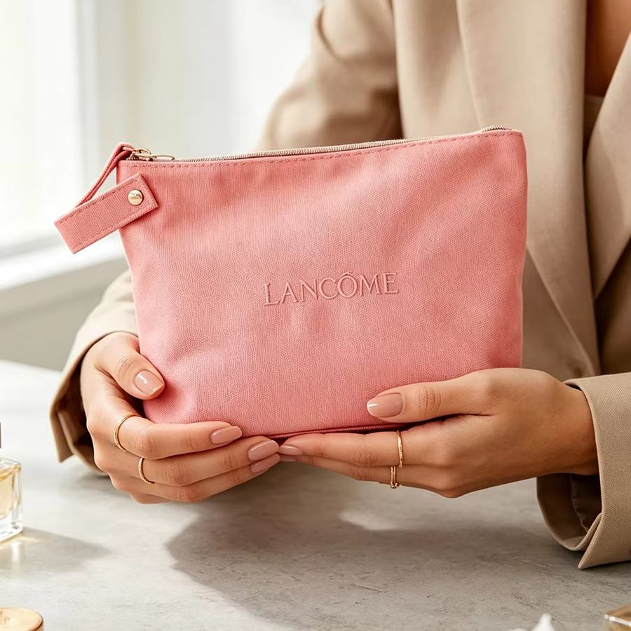 Lancome Grey Pink Canvas Embro - Luxury Skincare Samples 评论和价格