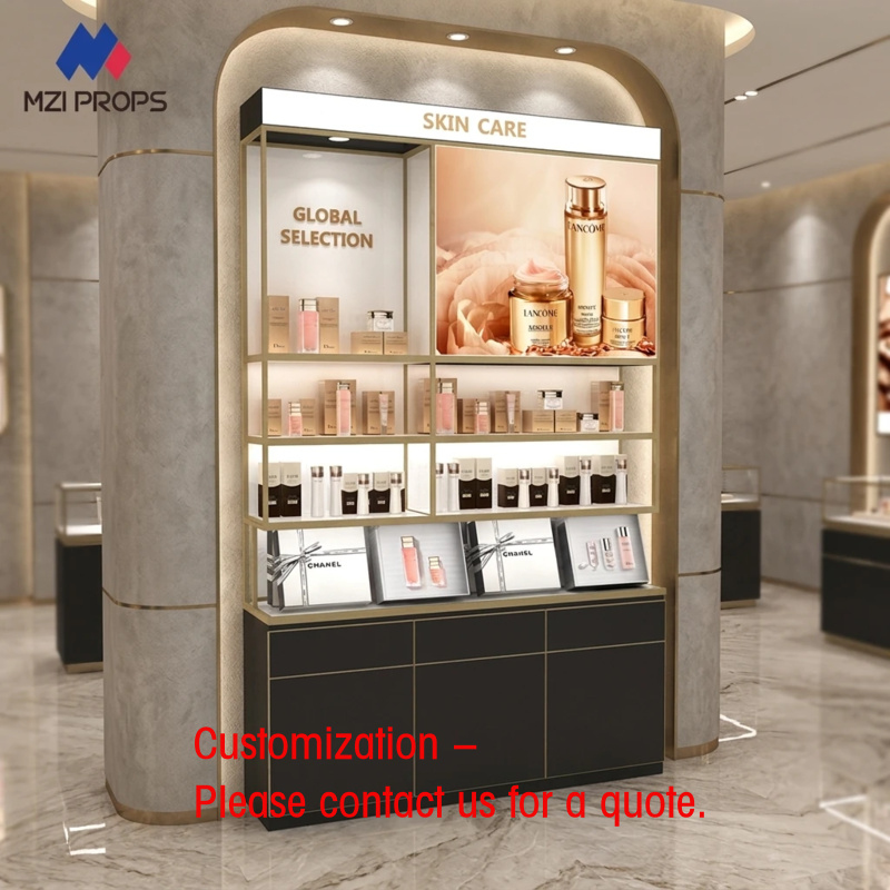custom.Custom Cosmetic Display - Luxury Skincare & Spa Photos 评论和价格