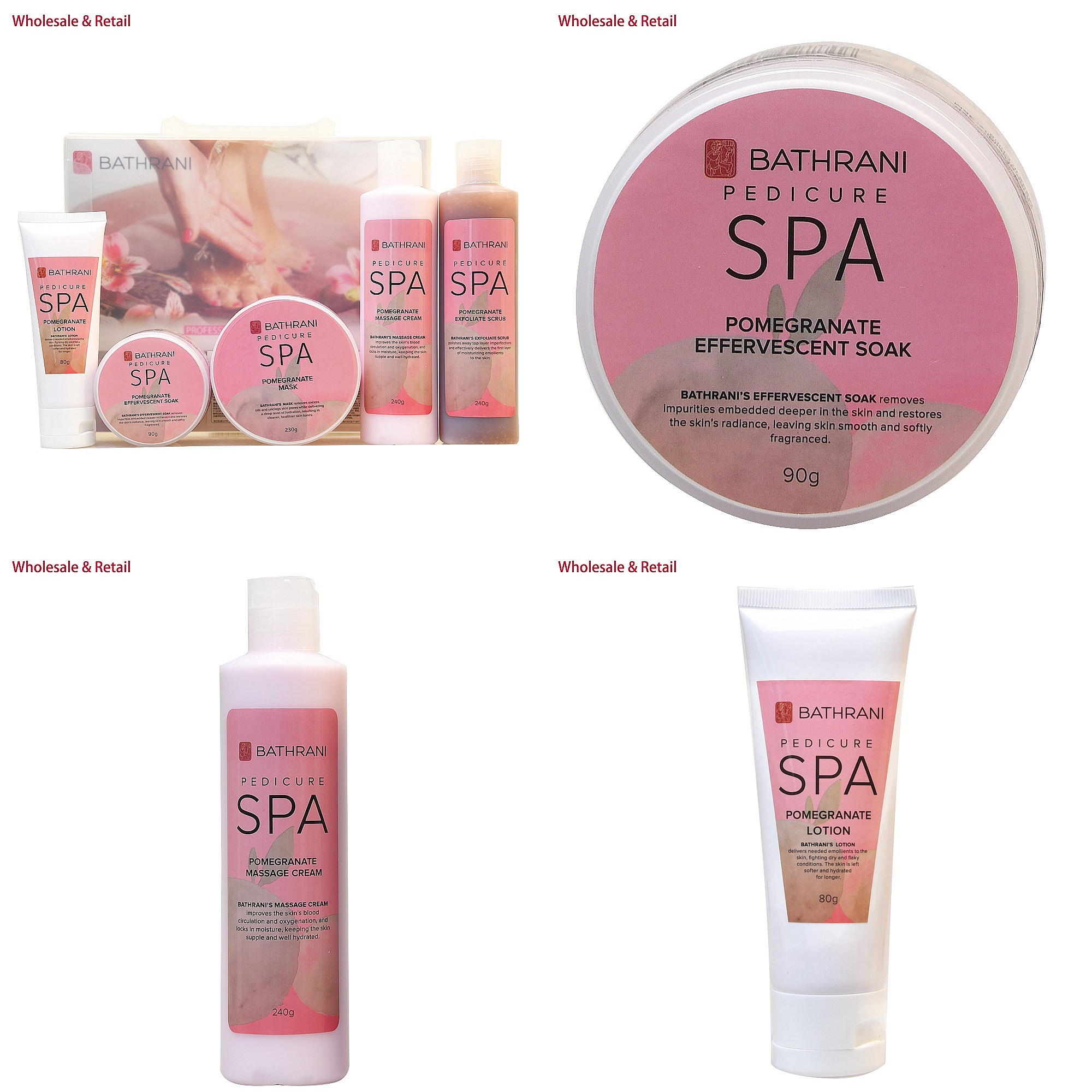 Spa Pedicure Kit 5-Step Foot S - Luxury Skincare & Spa Photos 评论和价格