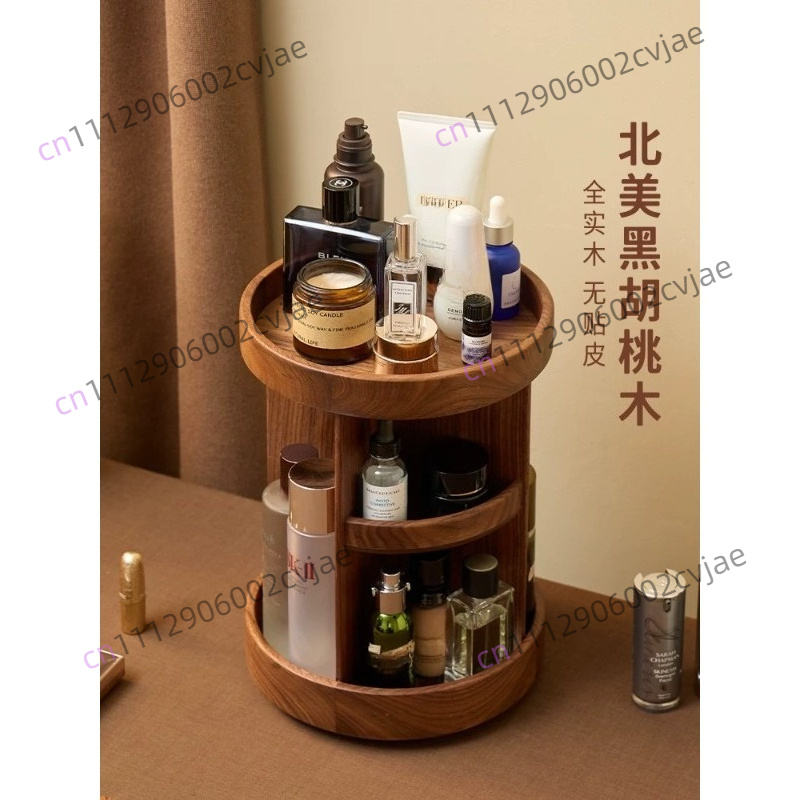 Solid wood rotating cosmetics  - Luxury Skincare & Spa Photos 评论和价格