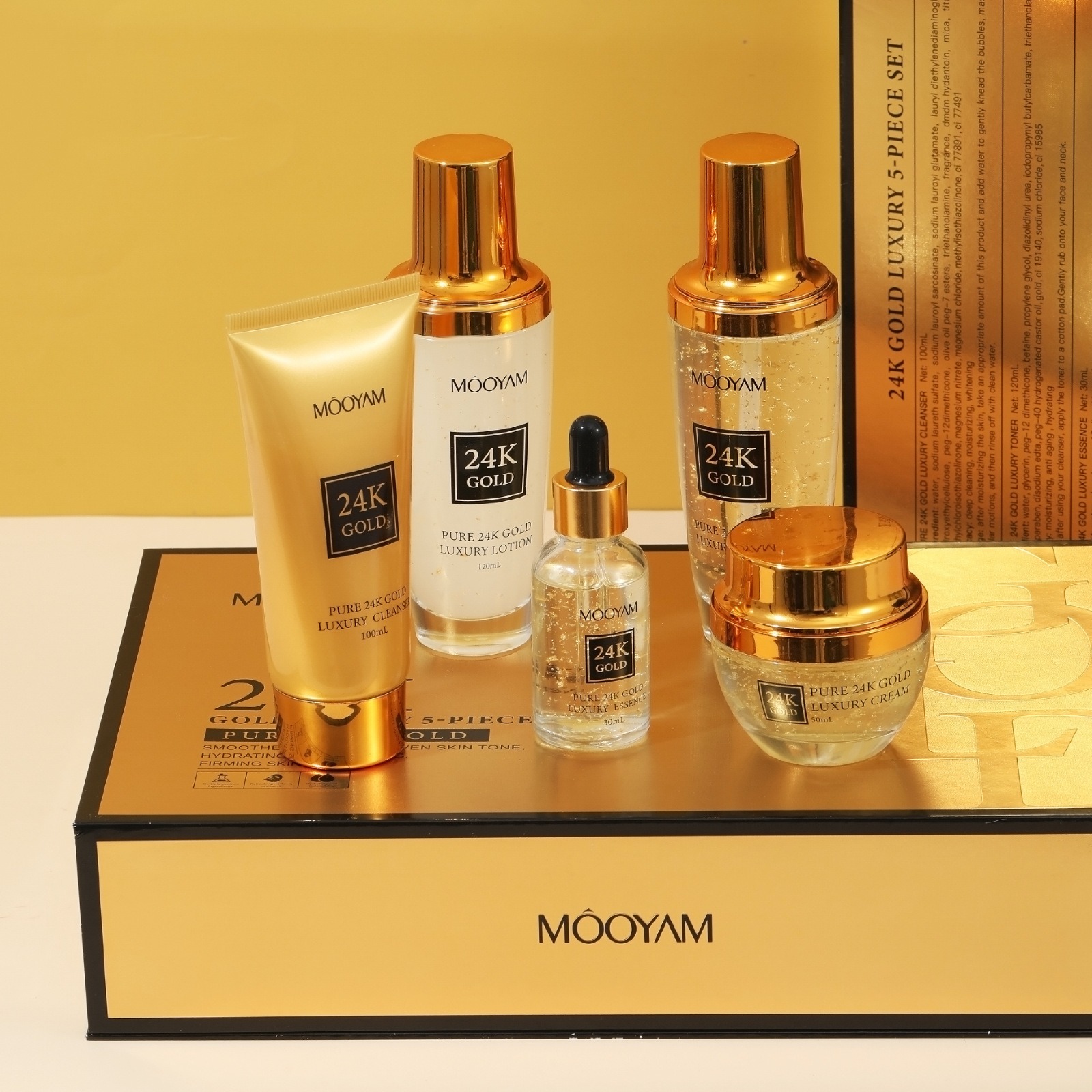 24K Gold LUXURY Moisturizin An - Luxury Skincare Kit 评论和价格