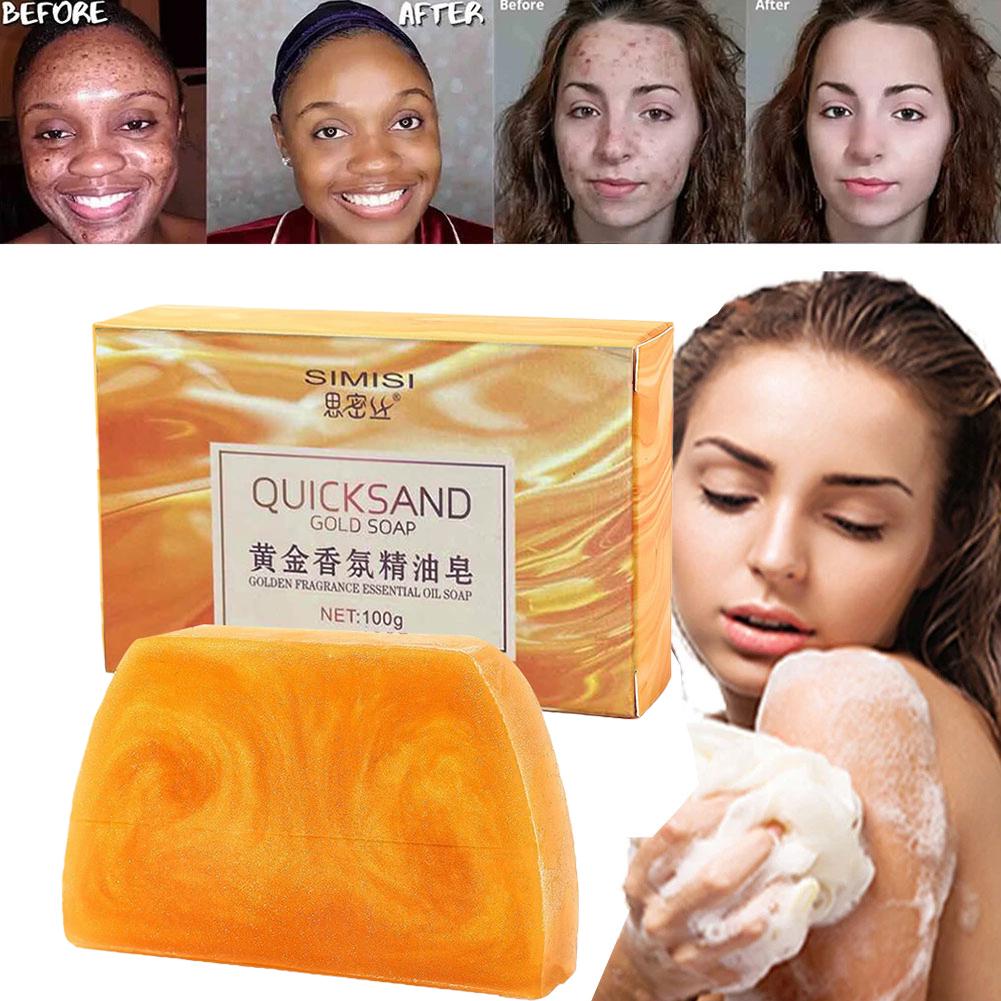 Handmade Gold Soap Trapezoidal - Luxury Skincare & Spa Photos 评论和价格